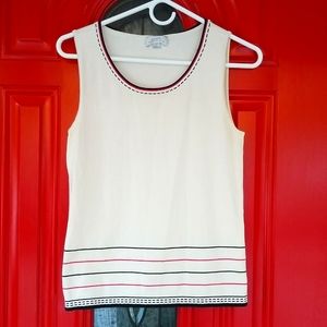 Smart Silk-blend Tahari Tank, size 10